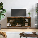tv-bord 103,5x30x50 cm konstrueret træ røget egetræsfarve
