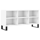 tv-bord 103,5x30x50 cm konstrueret træ hvid