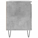 tv-bord 104x35x50 cm konstrueret træ betongrå