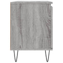 tv-bord 104x35x50 cm konstrueret træ grå sonoma-eg
