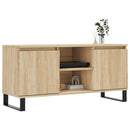 tv-bord 104x35x50 cm konstrueret træ sonoma-eg