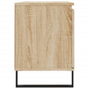 tv-bord 104x35x50 cm konstrueret træ sonoma-eg