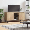 tv-bord 104x35x50 cm konstrueret træ sonoma-eg