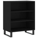 skænk 57x35x70 cm konstrueret træ sort
