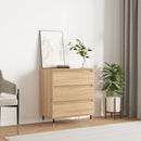 skænk 60x35x70 cm konstrueret træ sonoma-eg