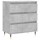 skænk 60x35x70 cm konstrueret træ betongrå