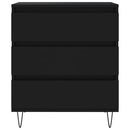skænk 60x35x70 cm konstrueret træ sort
