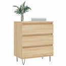 skænk 60x35x70 cm konstrueret træ sonoma-eg