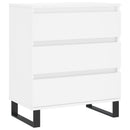 skænk 60x35x70 cm konstrueret træ hvid
