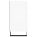 skænk 60x35x70 cm konstrueret træ hvid