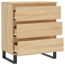 skænk 60x35x70 cm konstrueret træ sonoma-eg