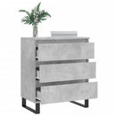 skænk 60x35x70 cm konstrueret træ betongrå