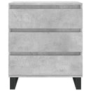 skænk 60x35x70 cm konstrueret træ betongrå