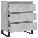 skænk 60x35x70 cm konstrueret træ betongrå