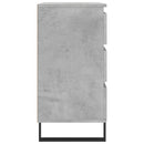 skænk 60x35x70 cm konstrueret træ betongrå