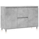 skænk 101,5x35x70 cm konstrueret træ betongrå