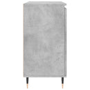 skænk 101,5x35x70 cm konstrueret træ betongrå