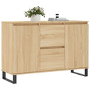 skænk 101,5x35x70 cm konstrueret træ sonoma-eg