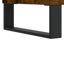 skænk 101,5x35x70 cm konstrueret træ røget egetræsfarve