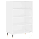 skab 57x35x90 cm konstrueret træ hvid