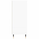 skab 57x35x90 cm konstrueret træ hvid