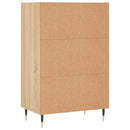 skab 57x35x90 cm konstrueret træ sonoma-eg