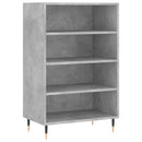 skab 57x35x90 cm konstrueret træ betongrå