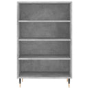 skab 57x35x90 cm konstrueret træ betongrå