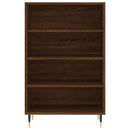 skab 57x35x90 cm konstrueret træ brunt egetræ
