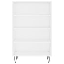 skab 57x35x90 cm konstrueret træ hvid