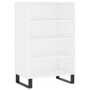 skab 57x35x90 cm konstrueret træ hvid