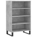 skab 57x35x90 cm konstrueret træ betongrå