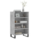 skab 57x35x90 cm konstrueret træ betongrå