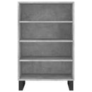 skab 57x35x90 cm konstrueret træ betongrå