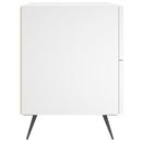 sengeborde 2 stk. 40x35x47,5 cm konstrueret træ hvid
