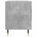 sengebord 40x35x47,5 cm konstrueret træ betongrå