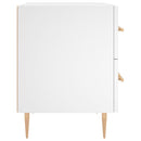 sengebord 40x35x47,5 cm konstrueret træ hvid