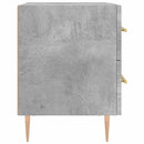 sengebord 40x35x47,5 cm konstrueret træ betongrå