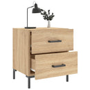 sengebord 40x35x47,5 cm konstrueret træ sonoma-eg