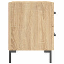 sengebord 40x35x47,5 cm konstrueret træ sonoma-eg