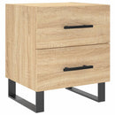sengebord 40x35x47,5 cm konstrueret træ sonoma-eg
