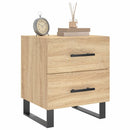 sengebord 40x35x47,5 cm konstrueret træ sonoma-eg