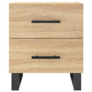 sengebord 40x35x47,5 cm konstrueret træ sonoma-eg
