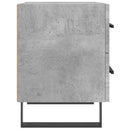 sengebord 40x35x47,5 cm konstrueret træ betongrå