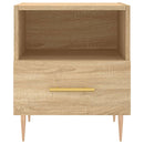 sengebord 40x35x47,5 cm konstrueret træ sonoma-eg