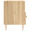 sengebord 40x35x47,5 cm konstrueret træ sonoma-eg