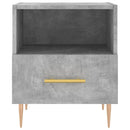 sengebord 40x35x47,5 cm konstrueret træ betongrå