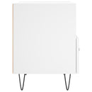 sengebord 40x35x47,5 cm konstrueret træ hvid