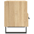 sengebord 40x35x47,5 cm konstrueret træ sonoma-eg