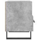 sengebord 40x35x47,5 cm konstrueret træ betongrå